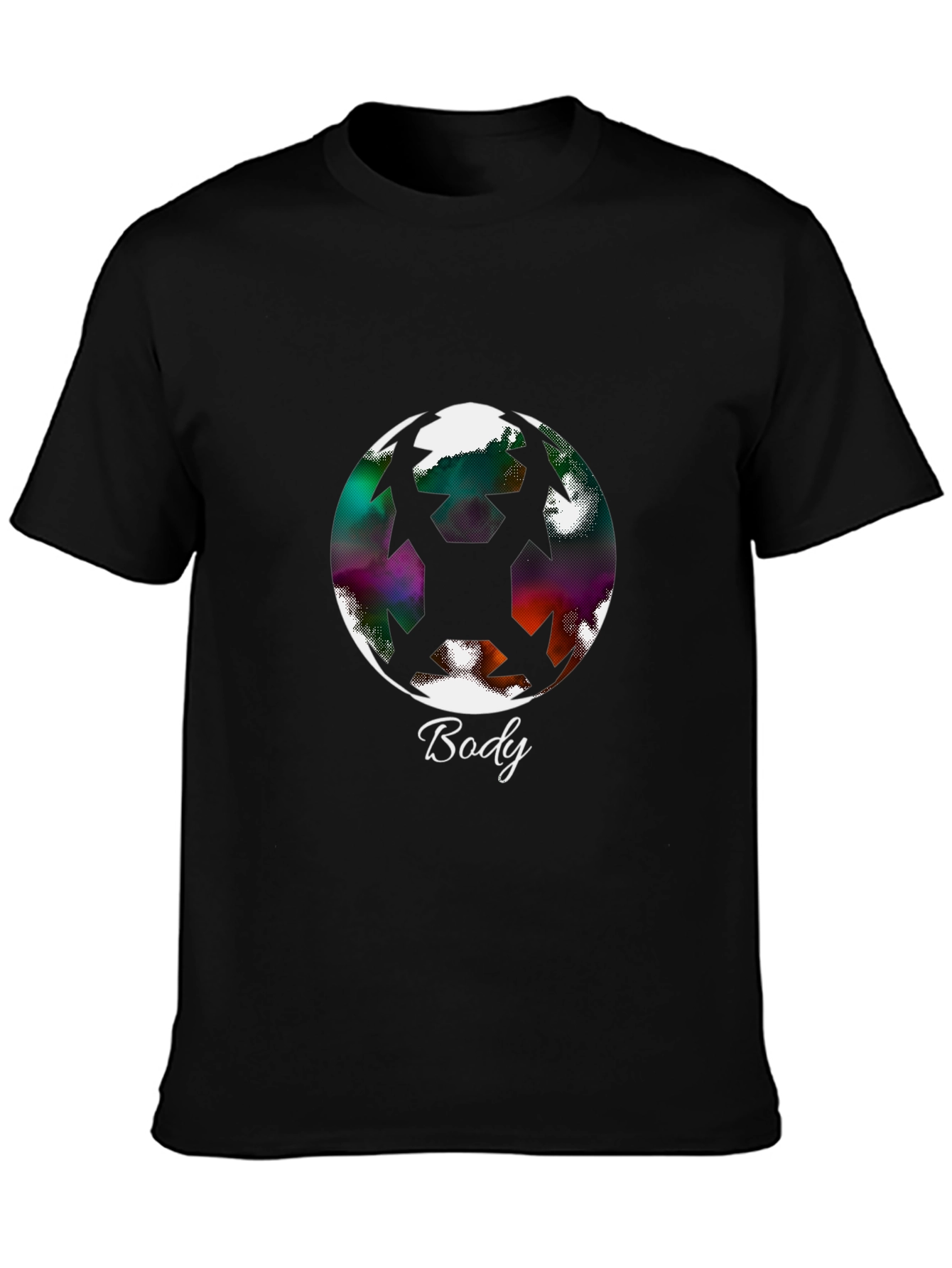 Body Graphic Tee - Modern Design