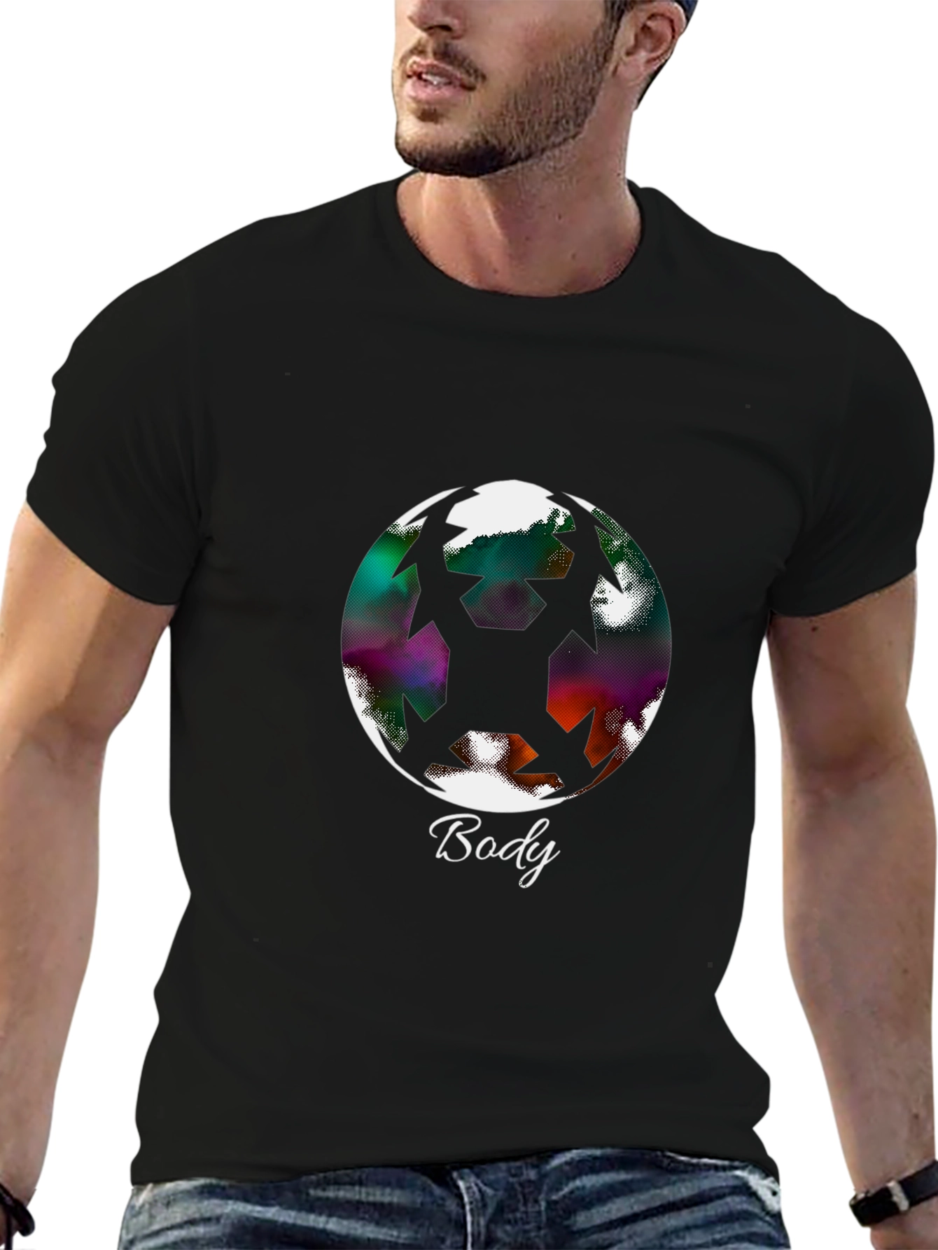Body Graphic Tee - Modern Design