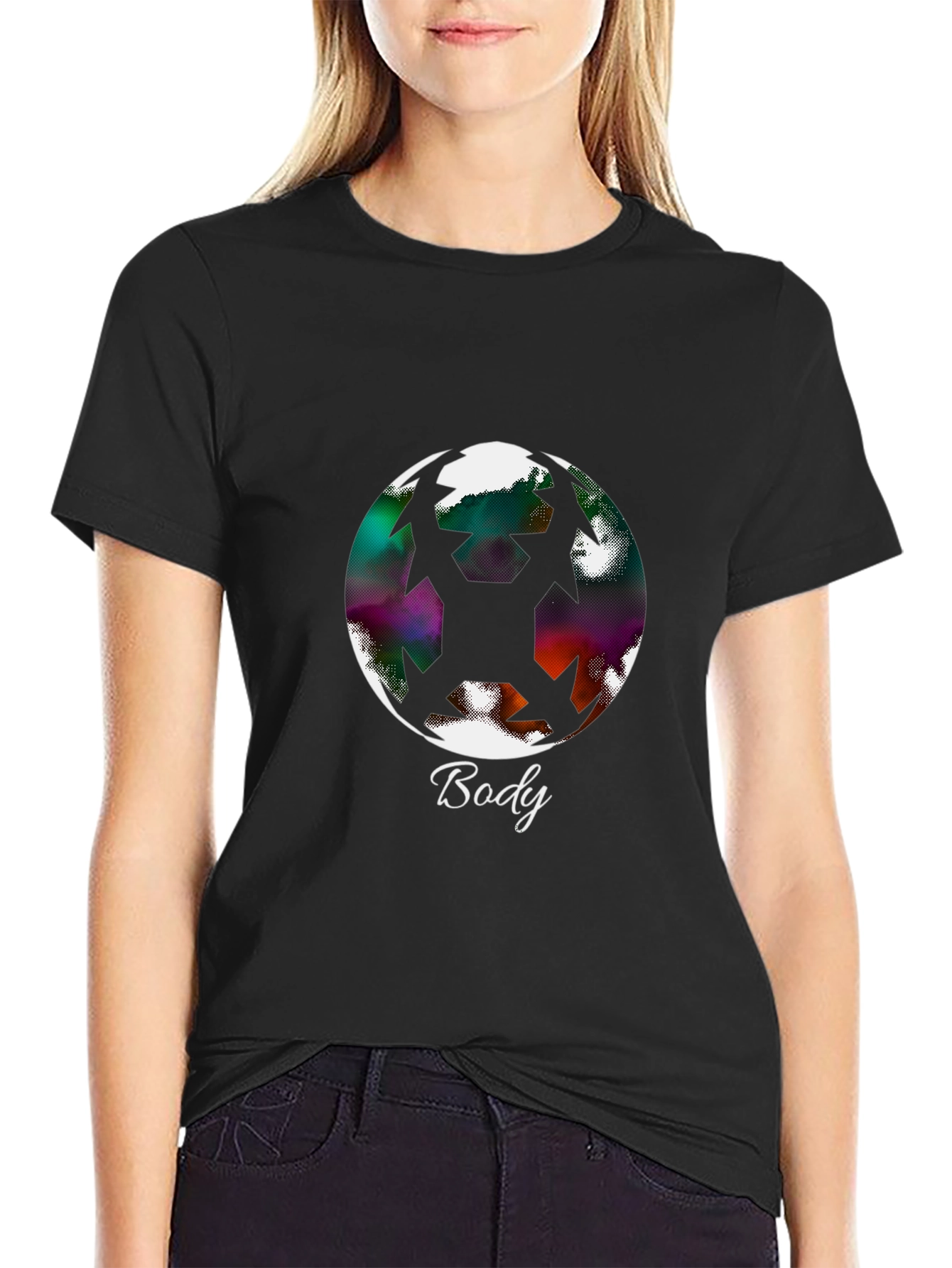 Body Graphic Tee - Modern Design