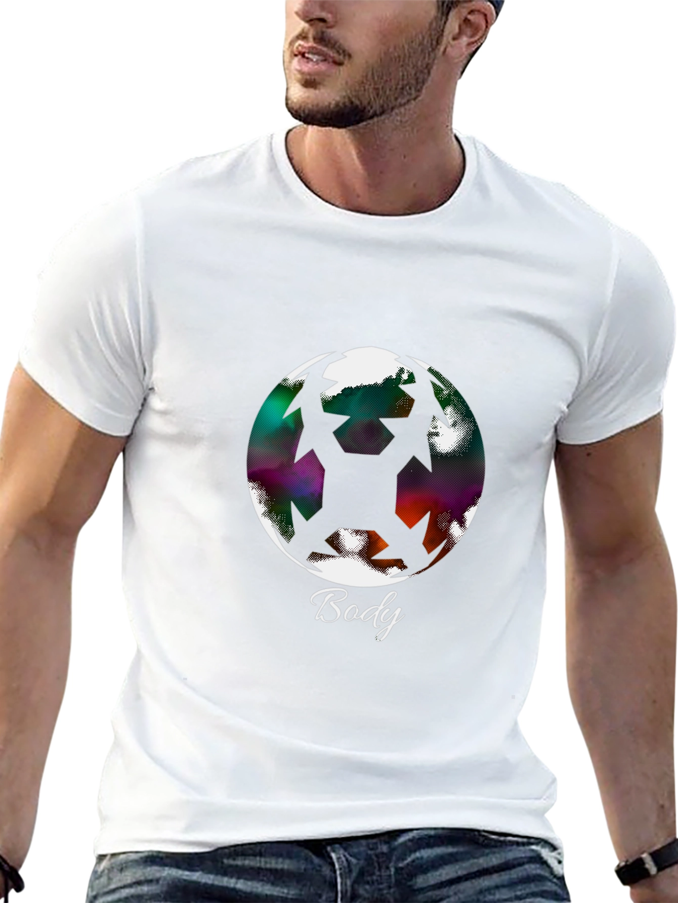 Body Graphic Tee - Modern Design