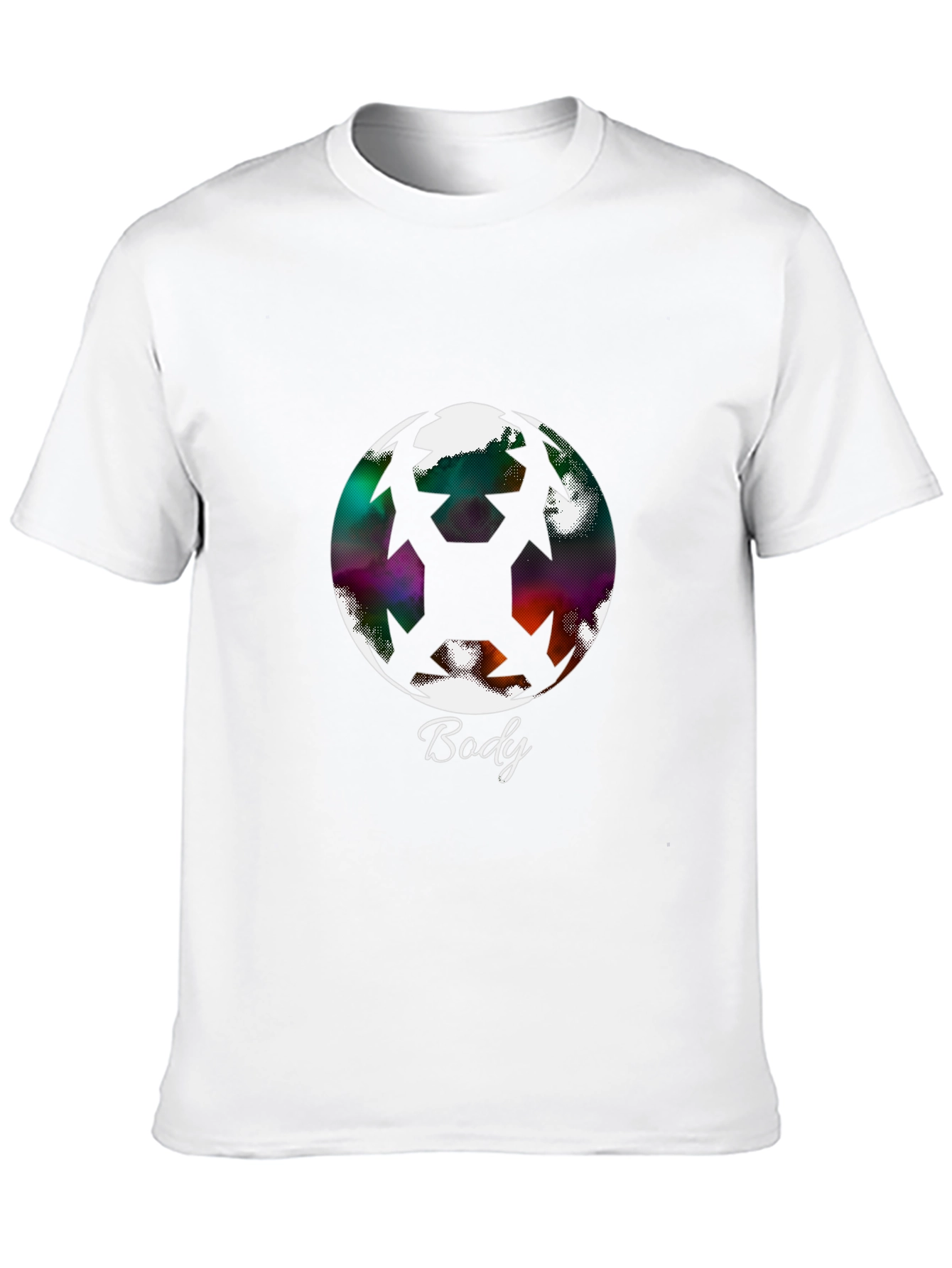Body Graphic Tee - Modern Design
