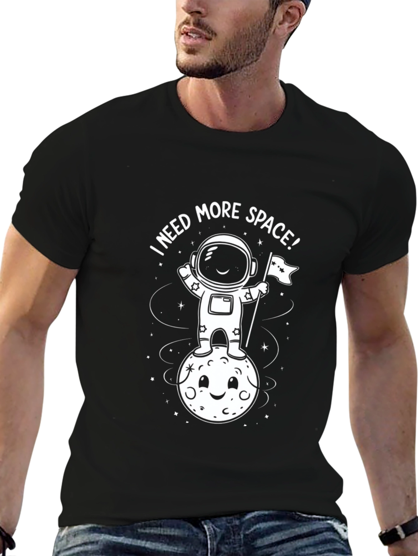 I Need More Space Graphic T-Shirt