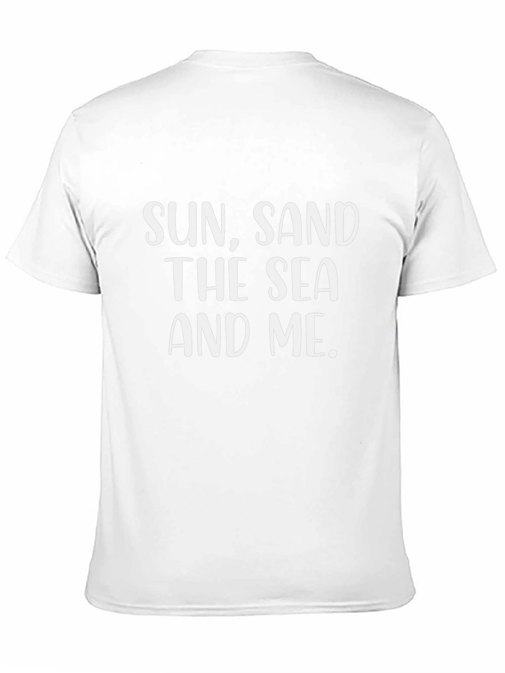 Sun Sand Sea and Me Graphic Tee - Black