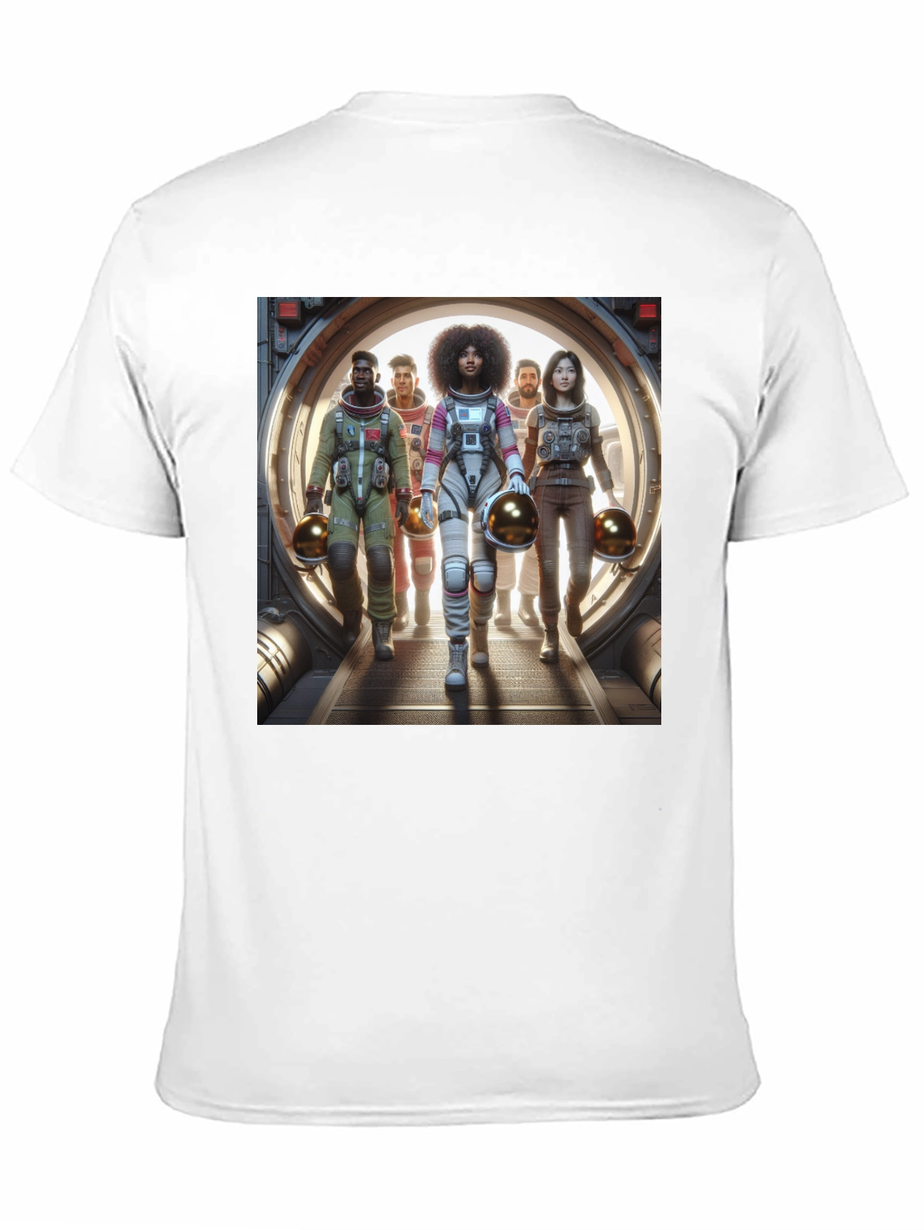 Astronaut Crew Graphic Tee