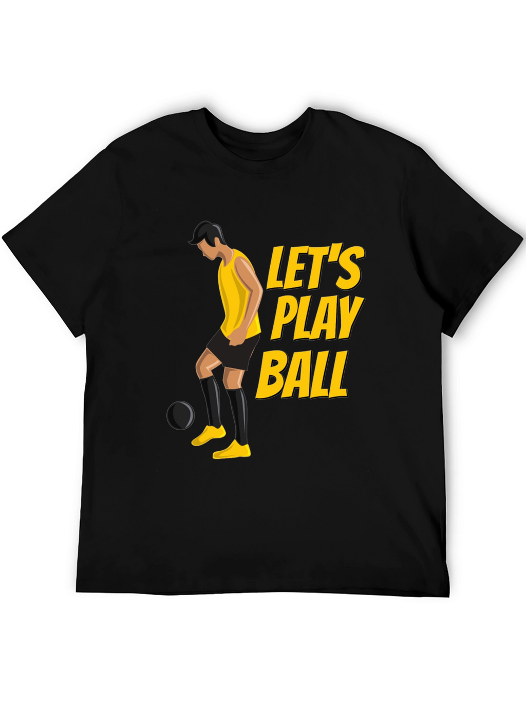 Lets Play Ball Graphic Tee