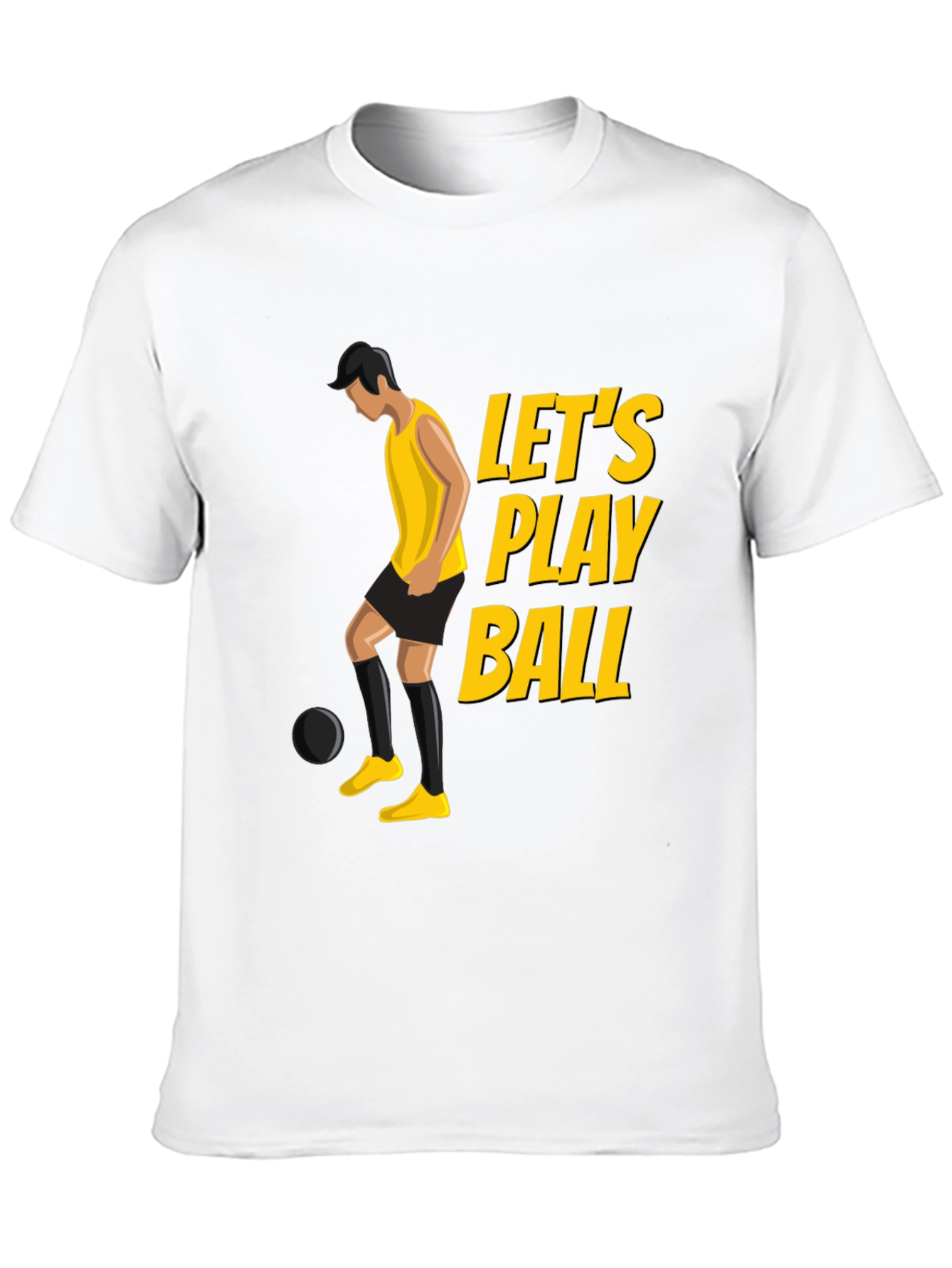Lets Play Ball Graphic Tee