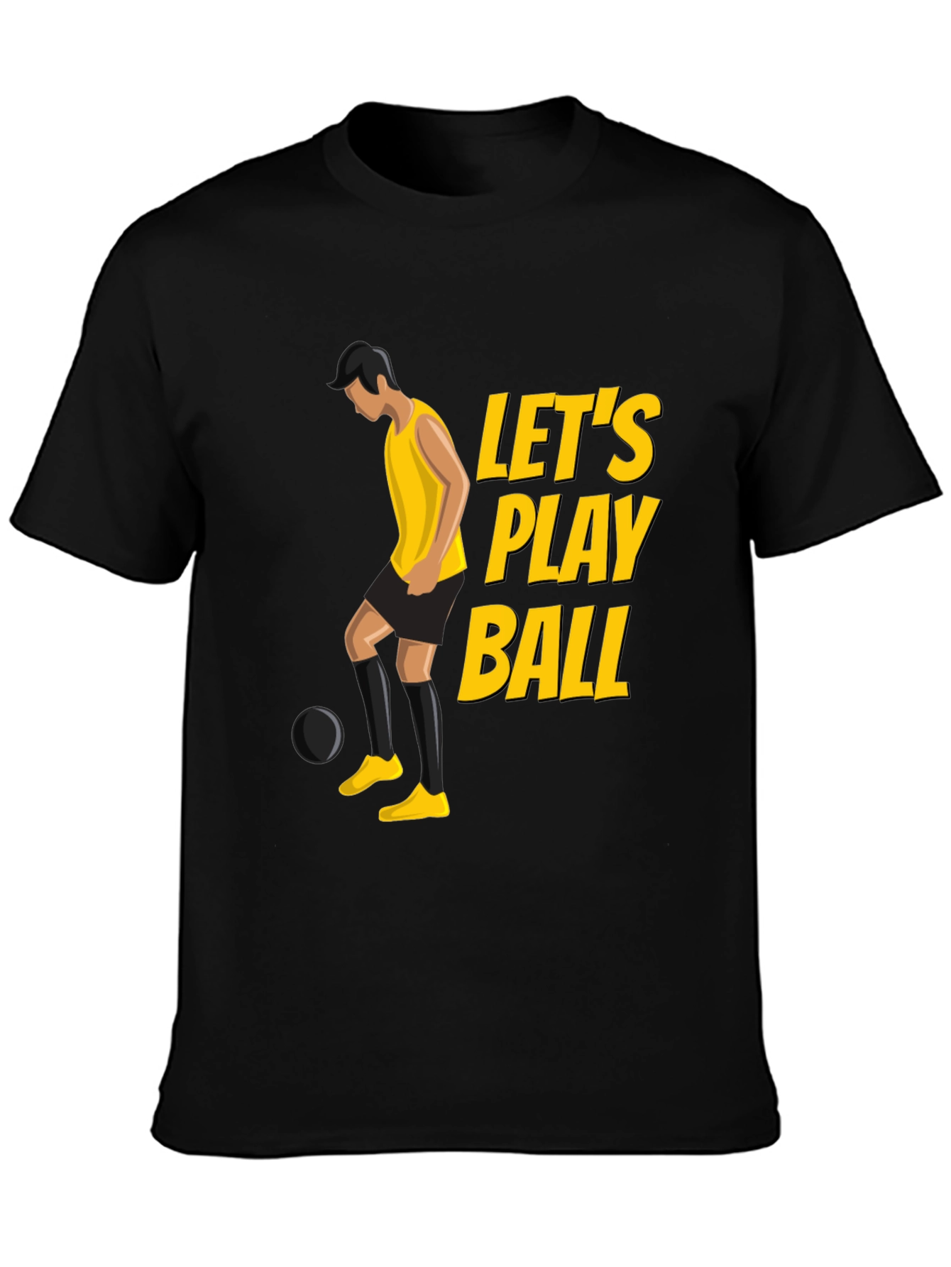 Lets Play Ball Graphic Tee