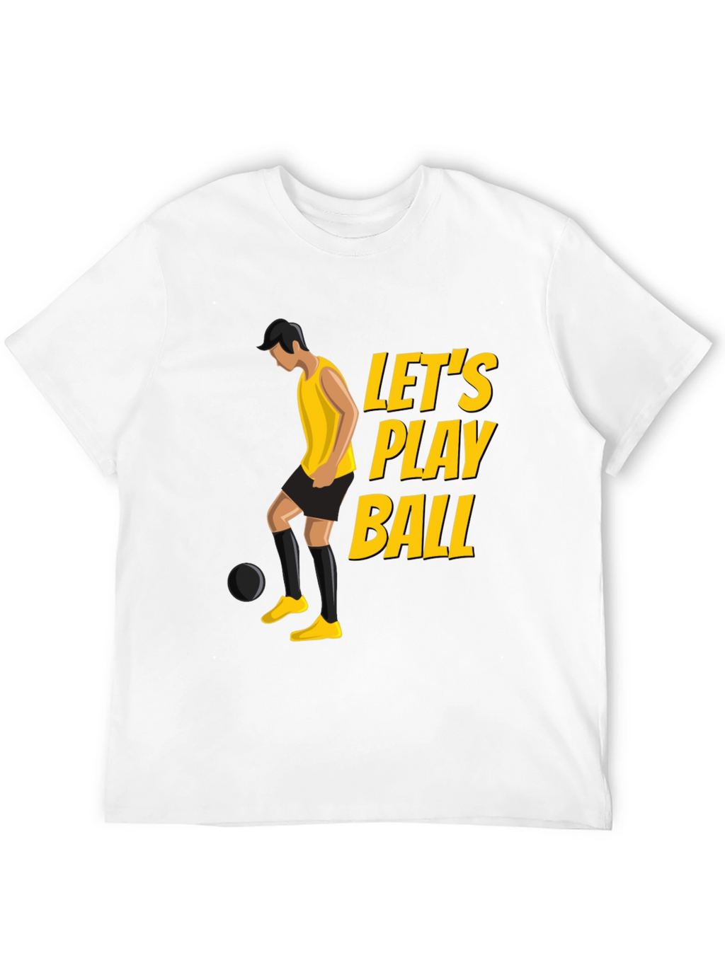 Lets Play Ball Graphic Tee