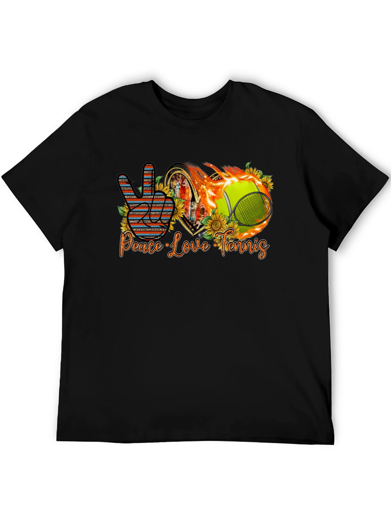 Peace Love Tennis T-Shirt
