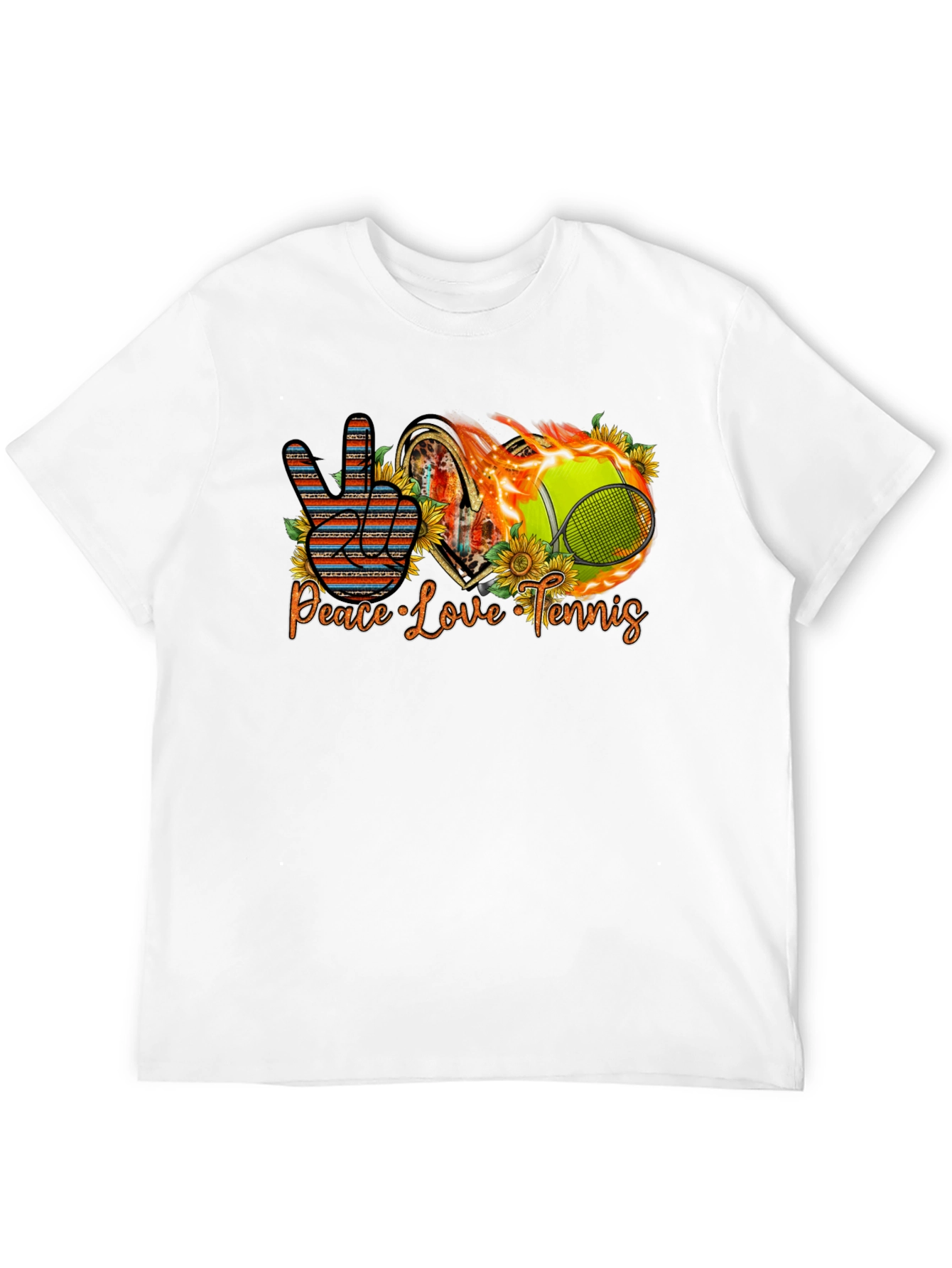 Peace Love Tennis T-Shirt