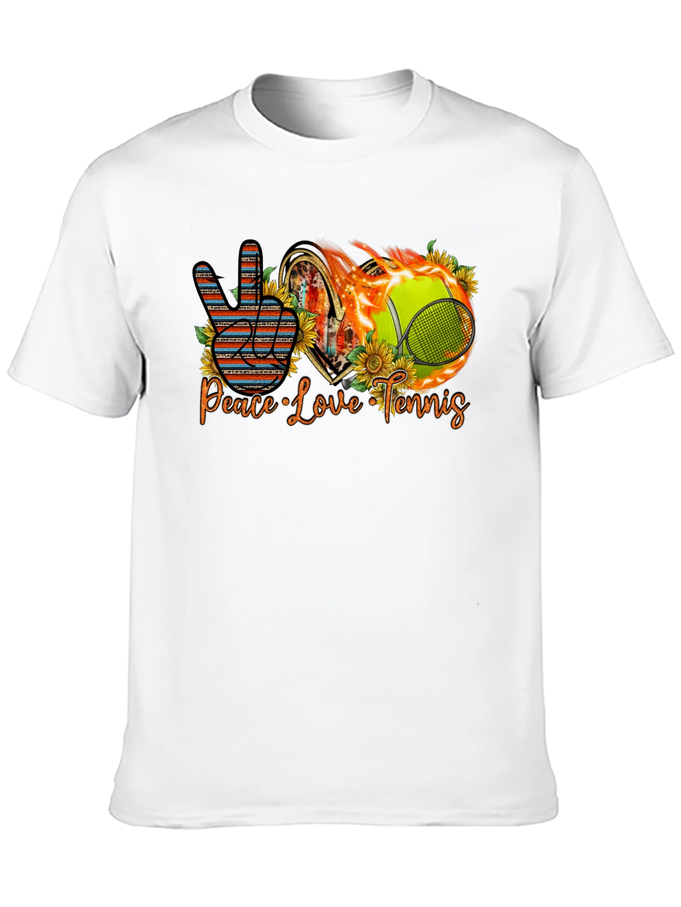 Peace Love Tennis T-Shirt