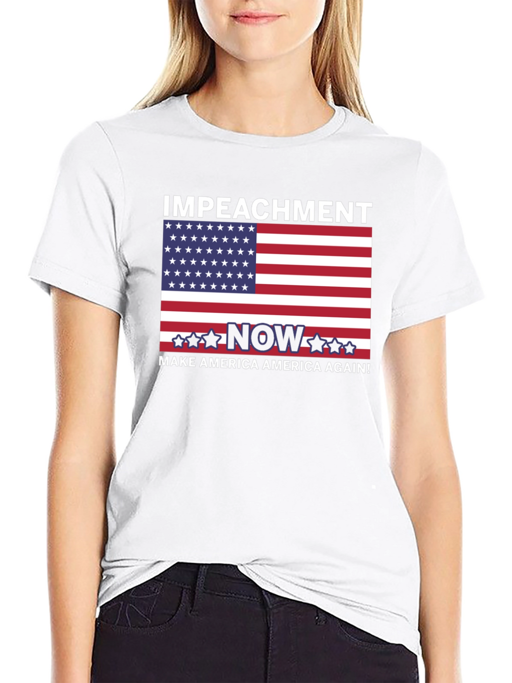 Impeach Trump Now T-Shirt - Make America Great Again
