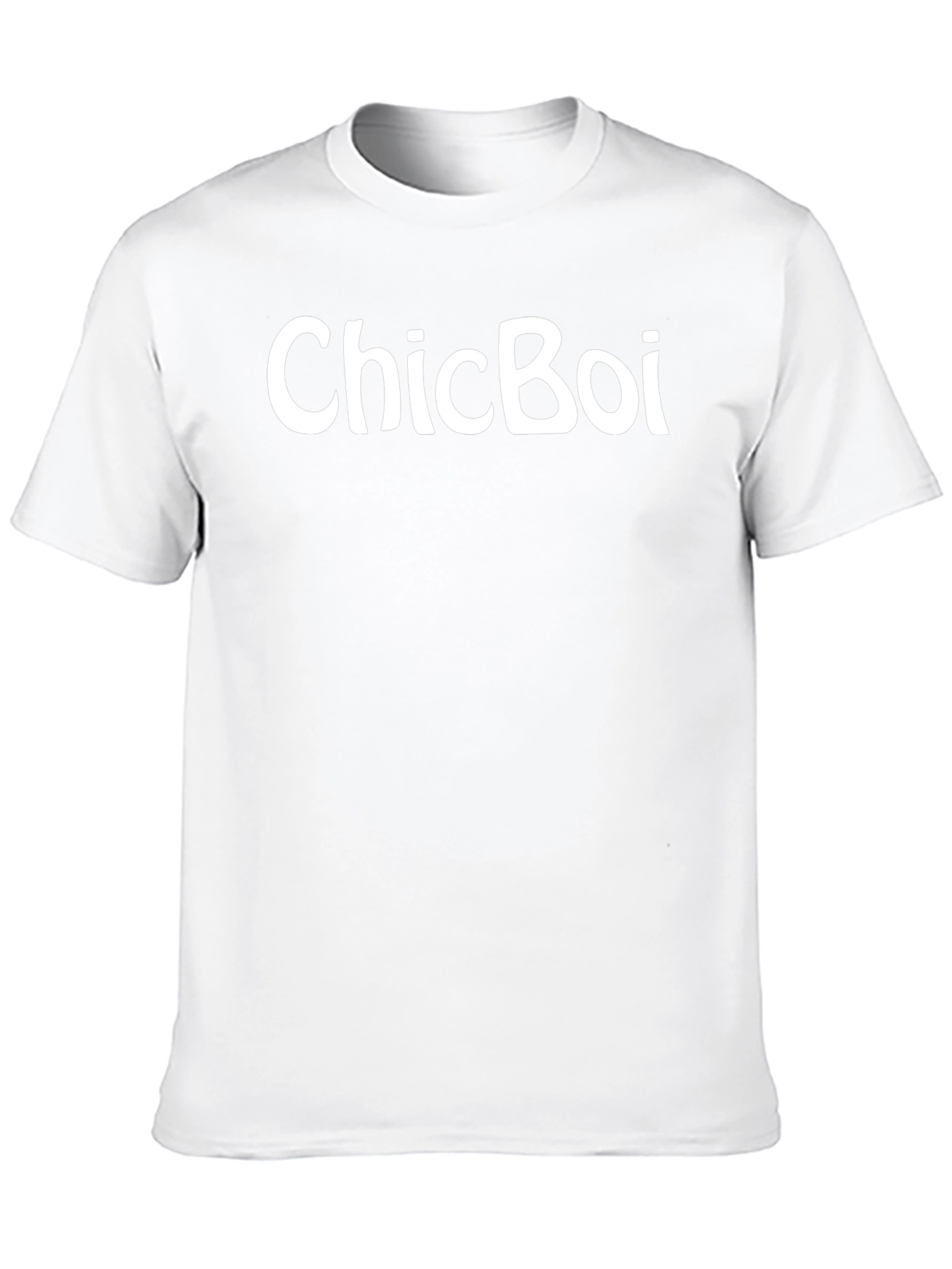 ChicBoi Black T-Shirt - Stylish Casual Wear