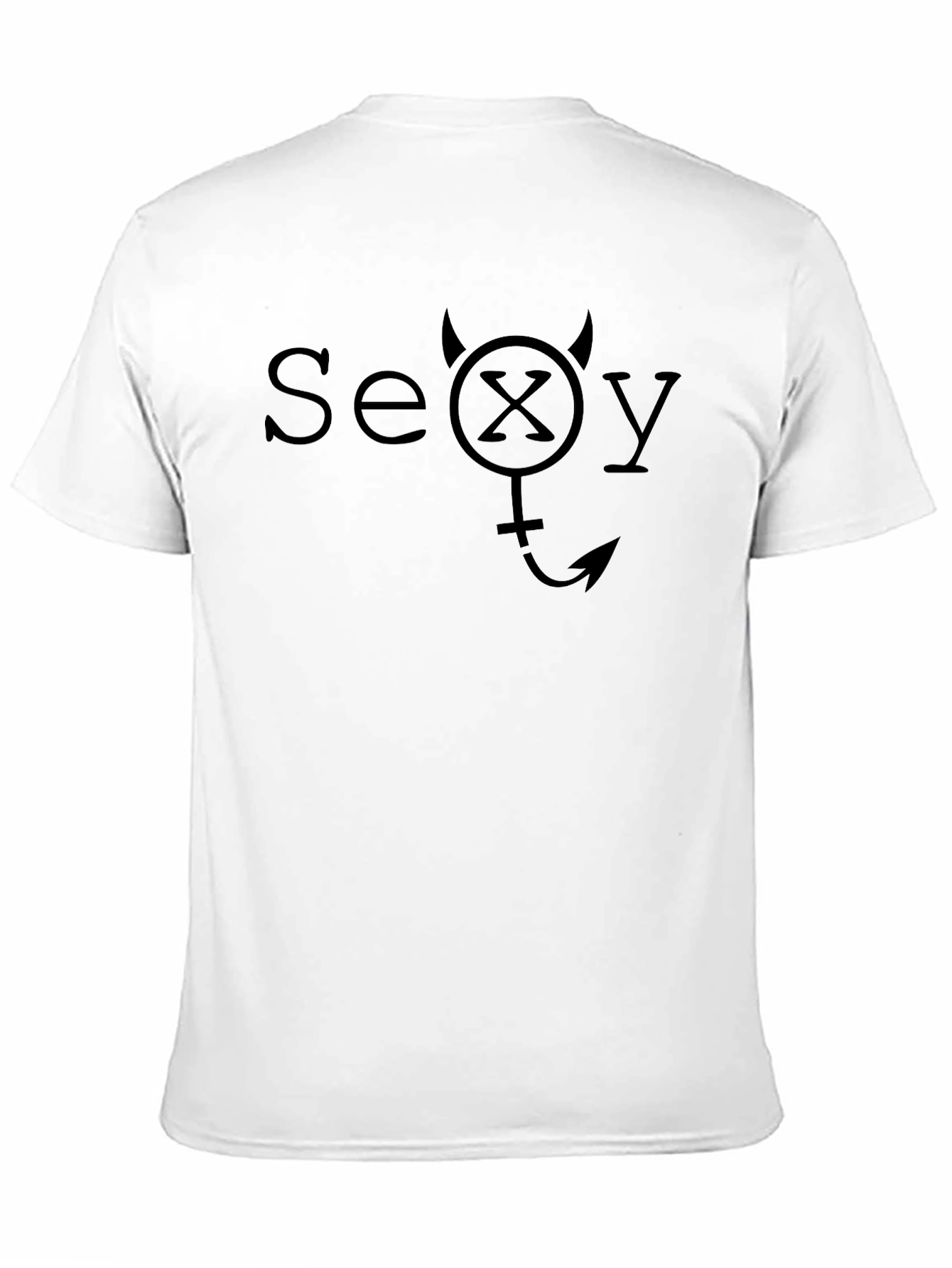 Devilishly Sexy Graphic Tee - Black Cotton T-Shirt