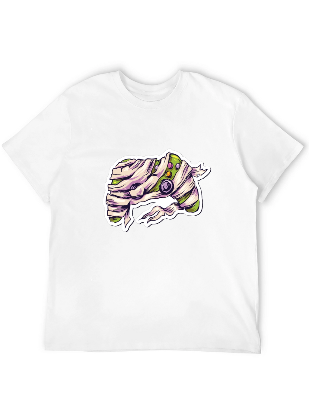 Mummy Controller Graphic T-Shirt - Gamer Halloween Tee