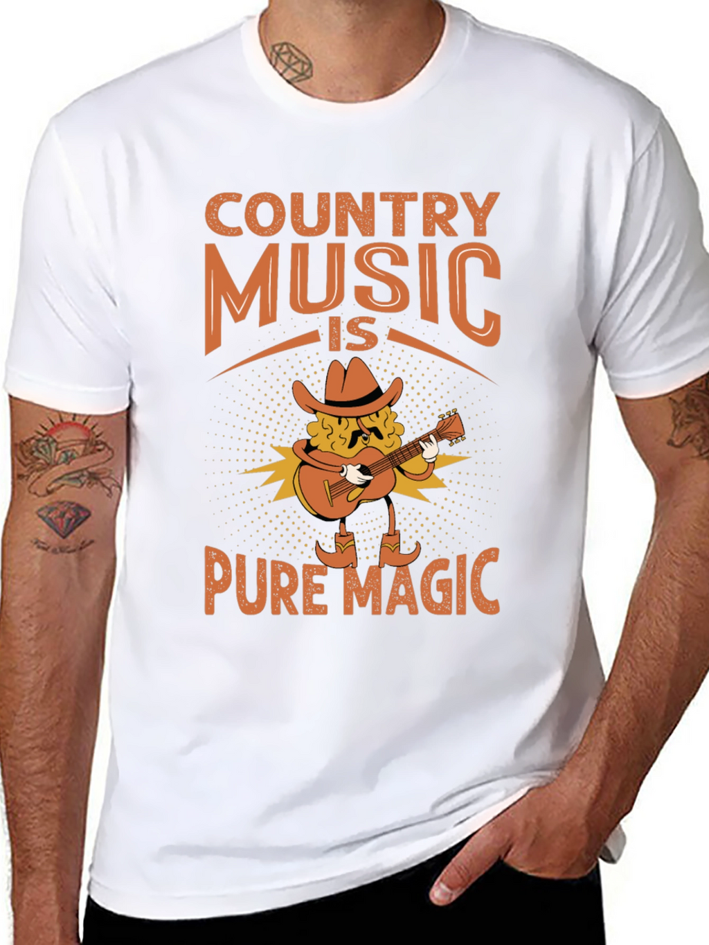 Country Music Pure Magic Graphic T-Shirt