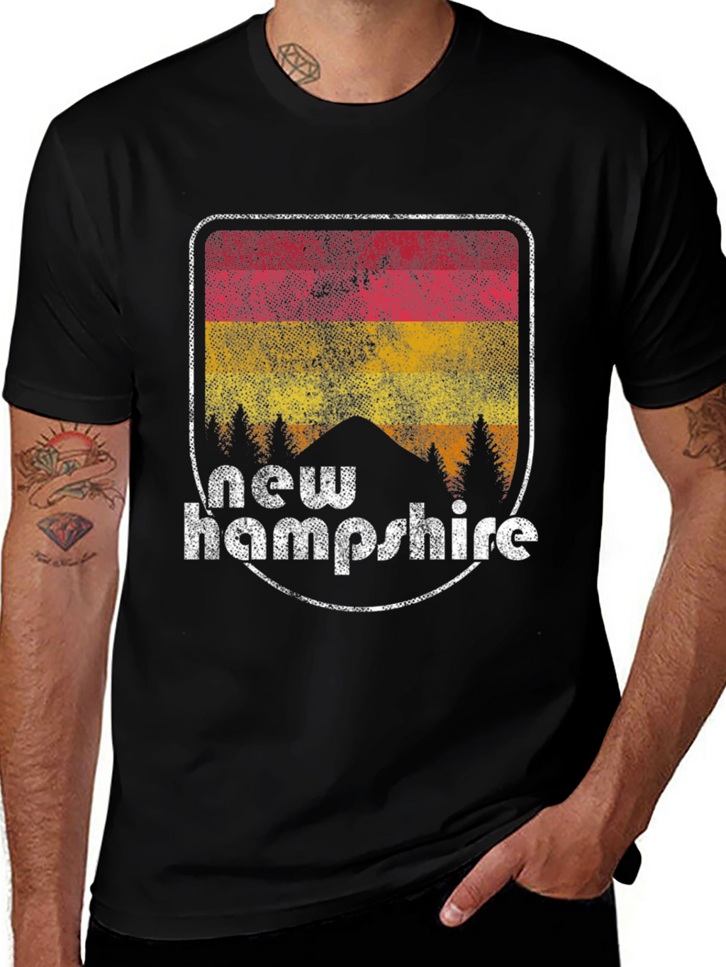 New Hampshire Retro Graphic Tee