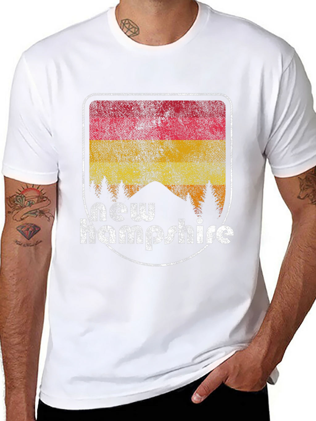 New Hampshire Retro Graphic Tee