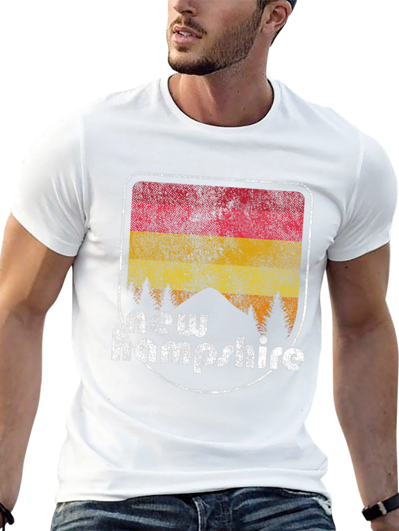 New Hampshire Retro Graphic Tee