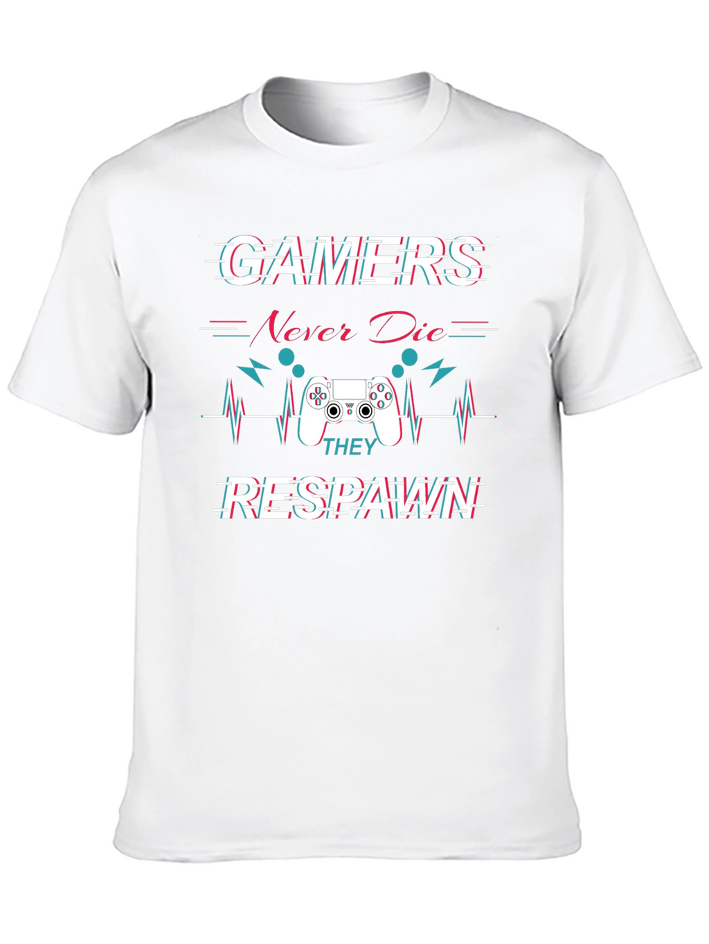 Gamer Never Die Respawn T-Shirt