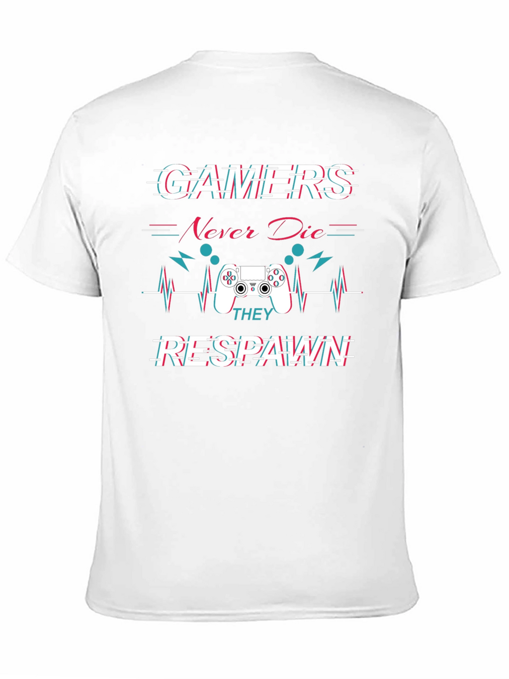 Gamer Never Die Respawn T-Shirt