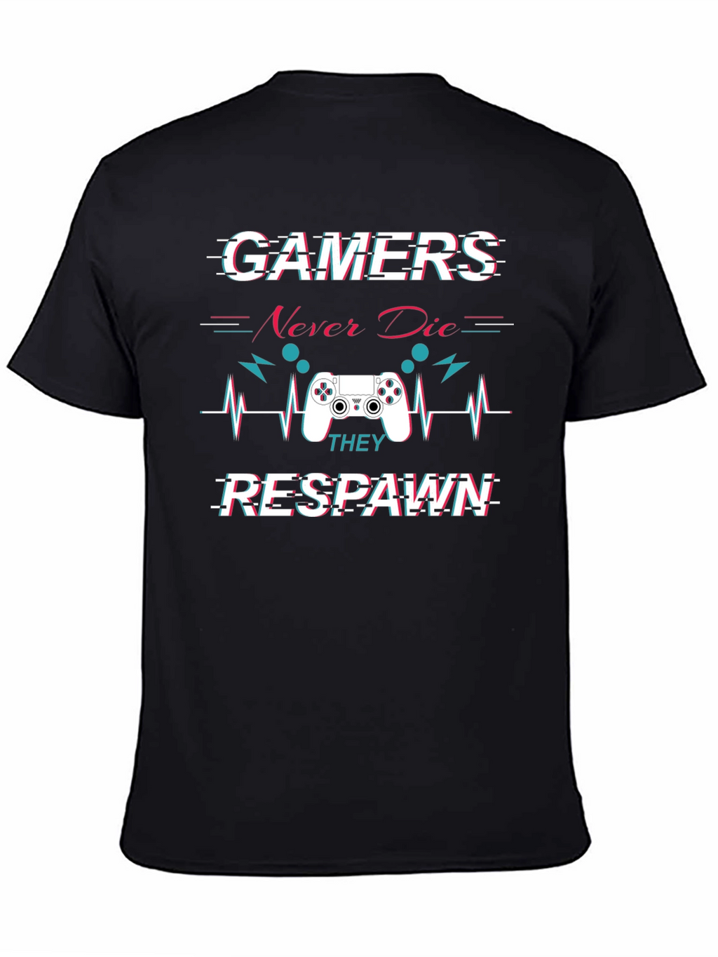 Gamer Never Die Respawn T-Shirt