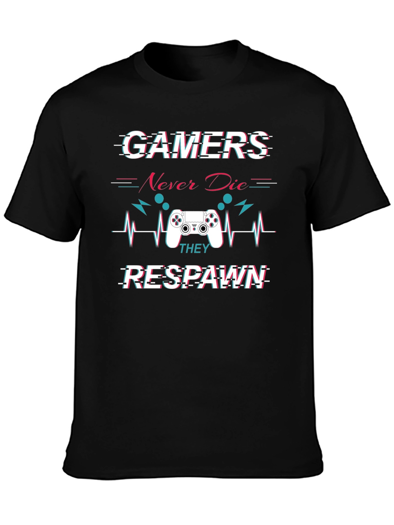 Gamer Never Die Respawn T-Shirt