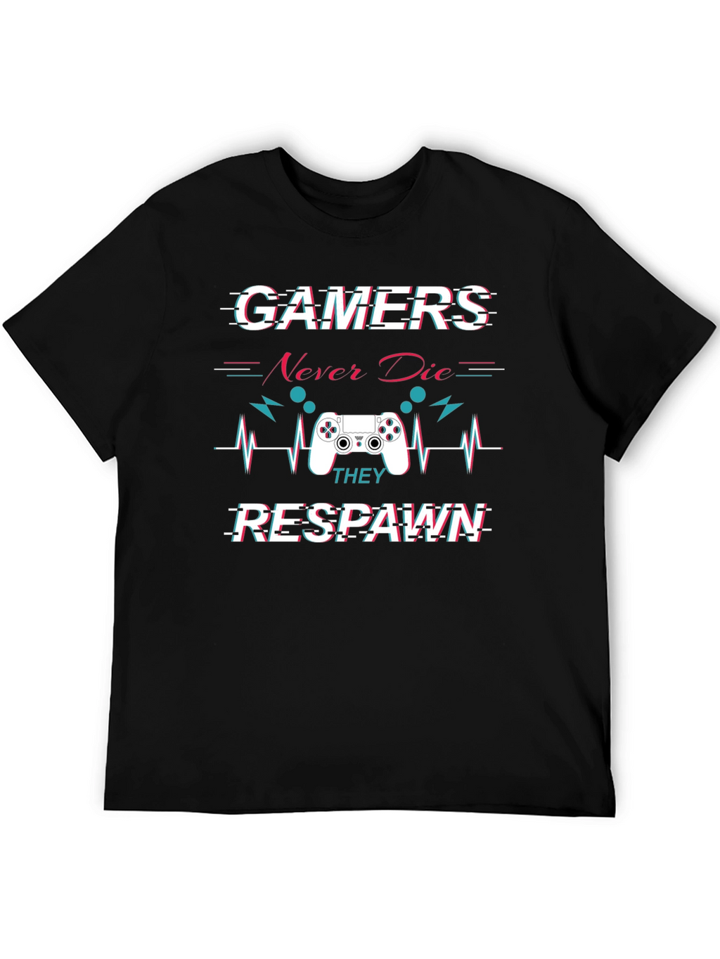 Gamer Never Die Respawn T-Shirt