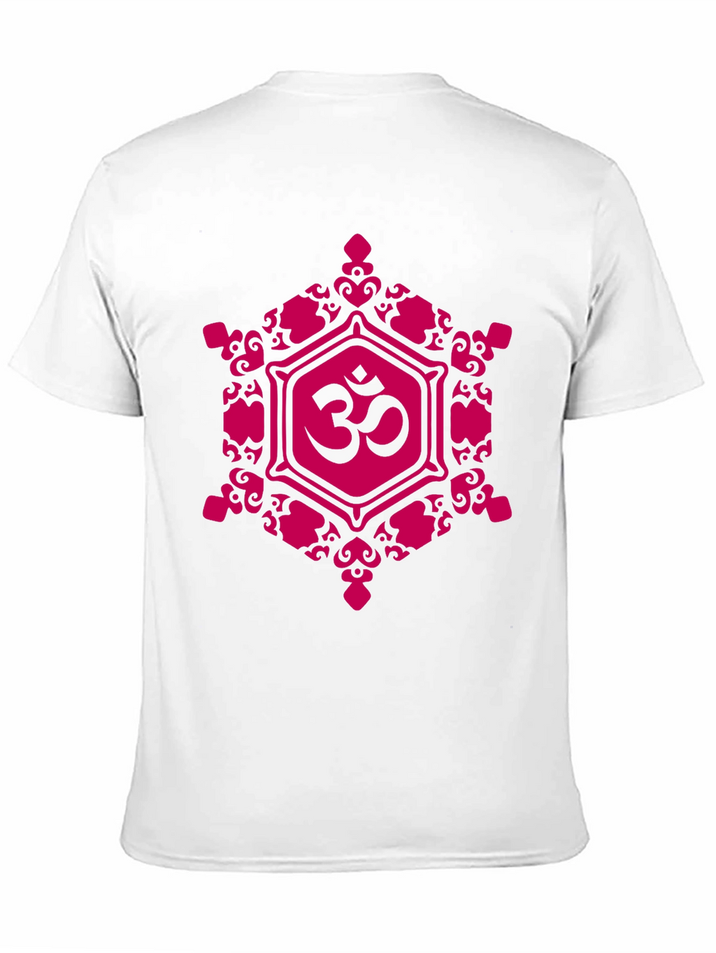 Om Symbol Graphic Tee - Black Cotton Blend T-Shirt