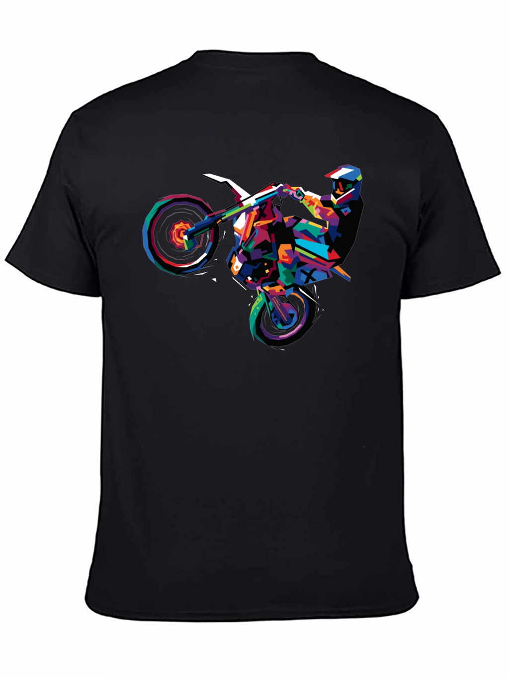 Colorful Motorcross T-Shirt