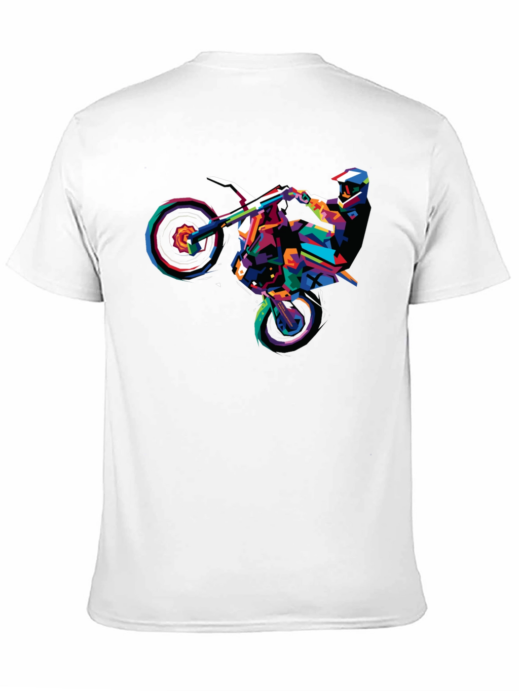 Colorful Motorcross T-Shirt