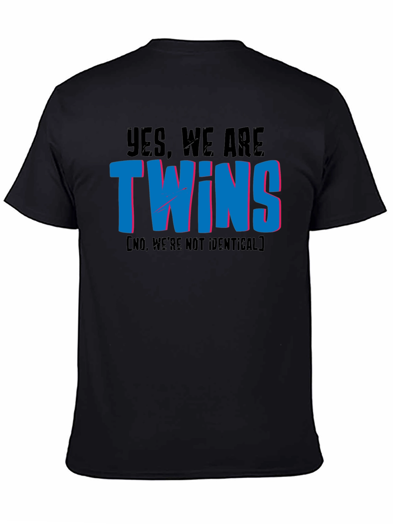 Funny Twins T-Shirt - Not Identical Twin Tee