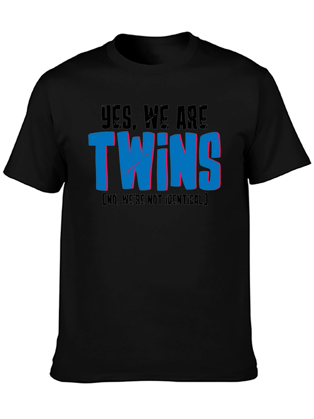 Funny Twins T-Shirt - Not Identical Twin Tee