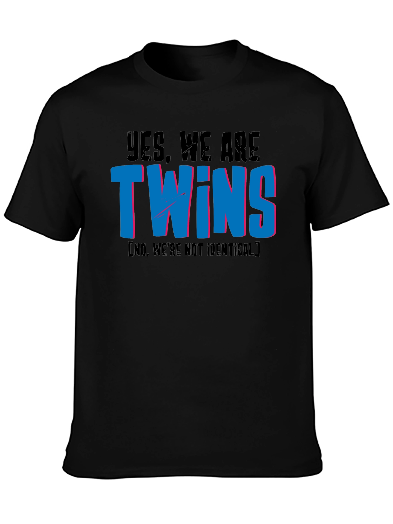 Funny Twins T-Shirt - Not Identical Twin Tee