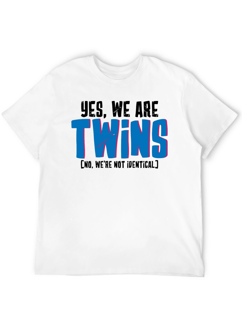 Funny Twins T-Shirt - Not Identical Twin Tee