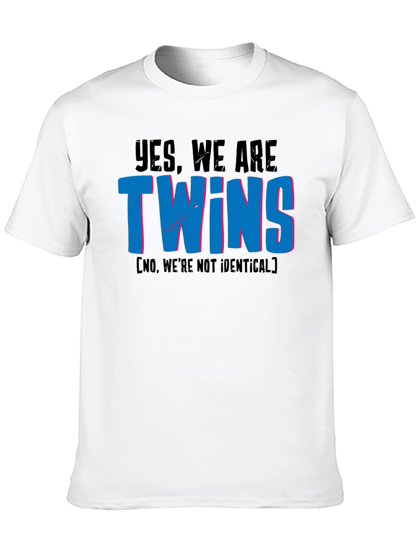 Funny Twins T-Shirt - Not Identical Twin Tee