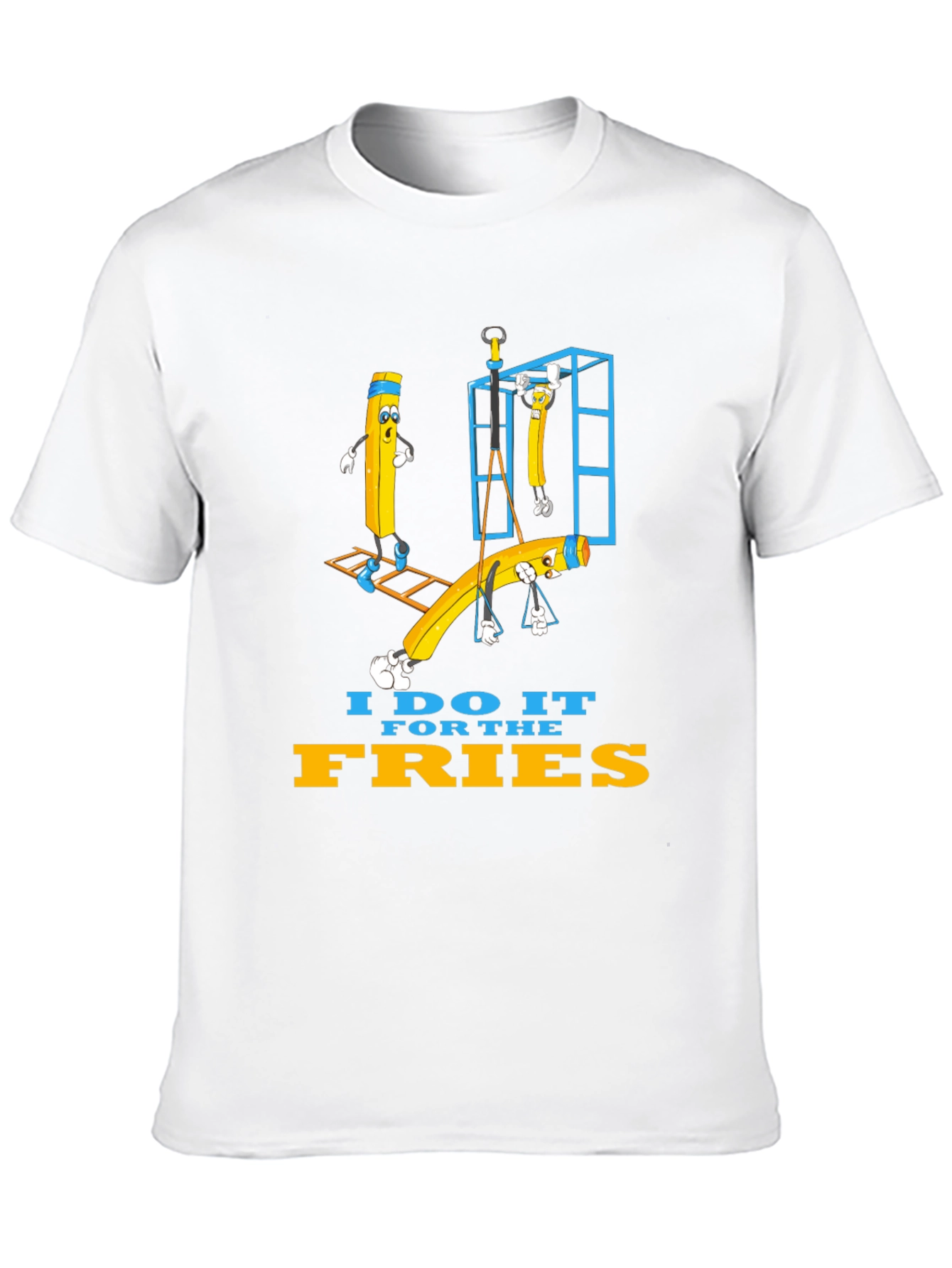I Do It For The Fries Graphic T-Shirt