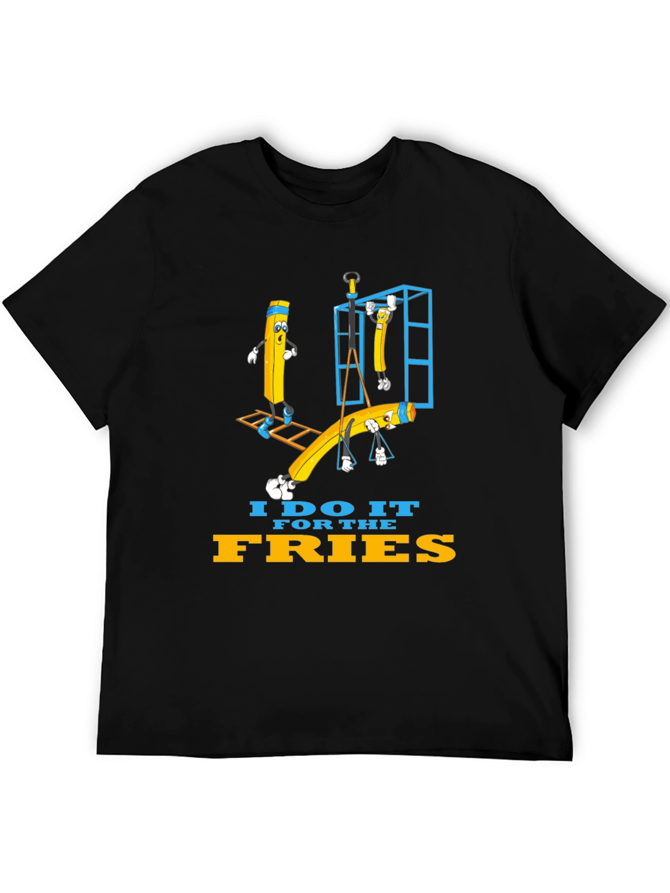 I Do It For The Fries Graphic T-Shirt