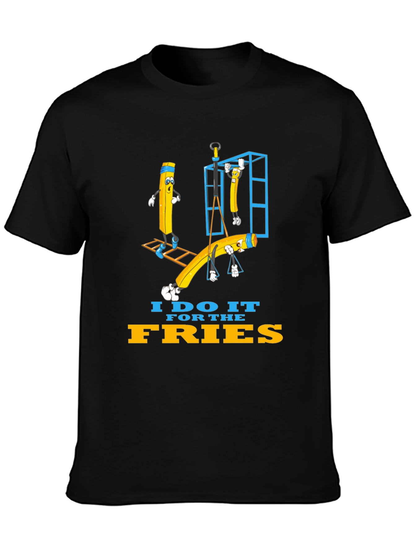 I Do It For The Fries Graphic T-Shirt