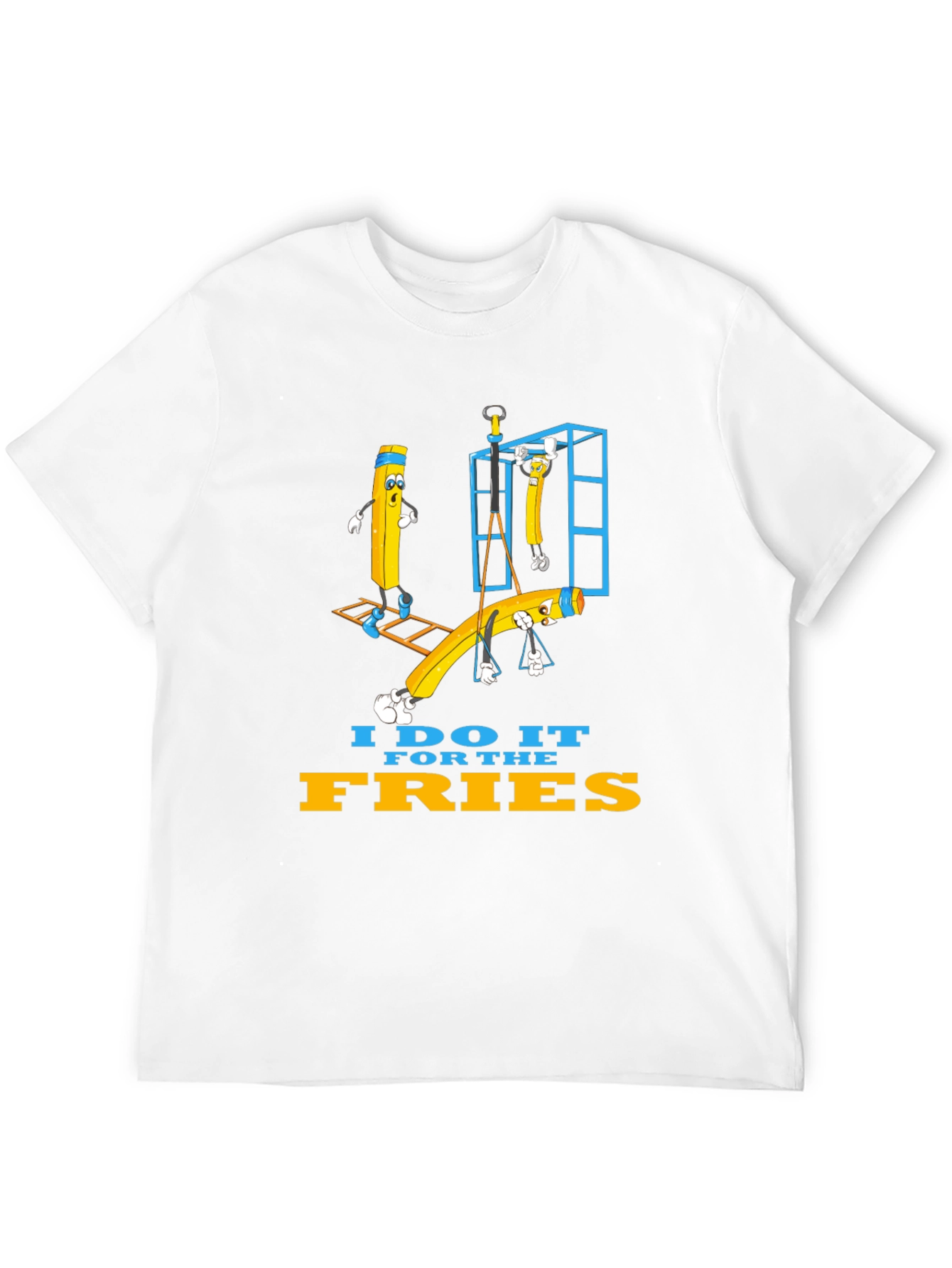I Do It For The Fries Graphic T-Shirt