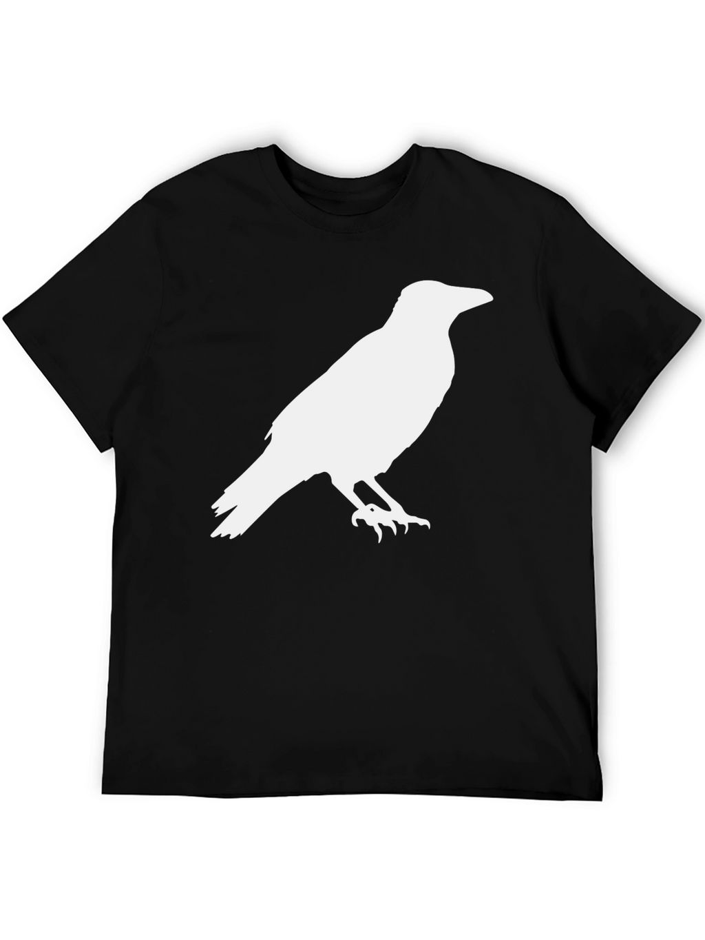 Raven Silhouette Black T-Shirt