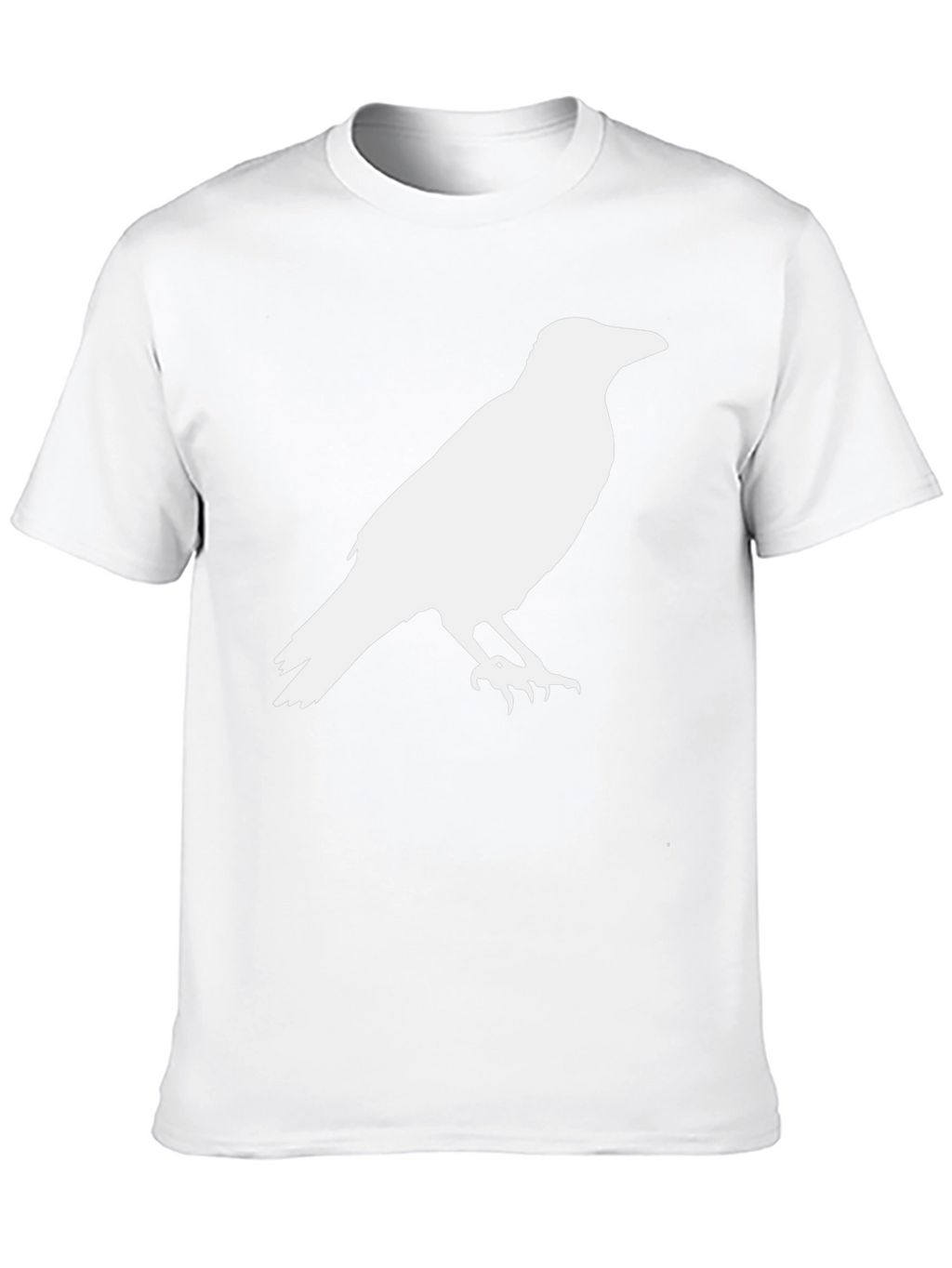 Raven Silhouette Black T-Shirt