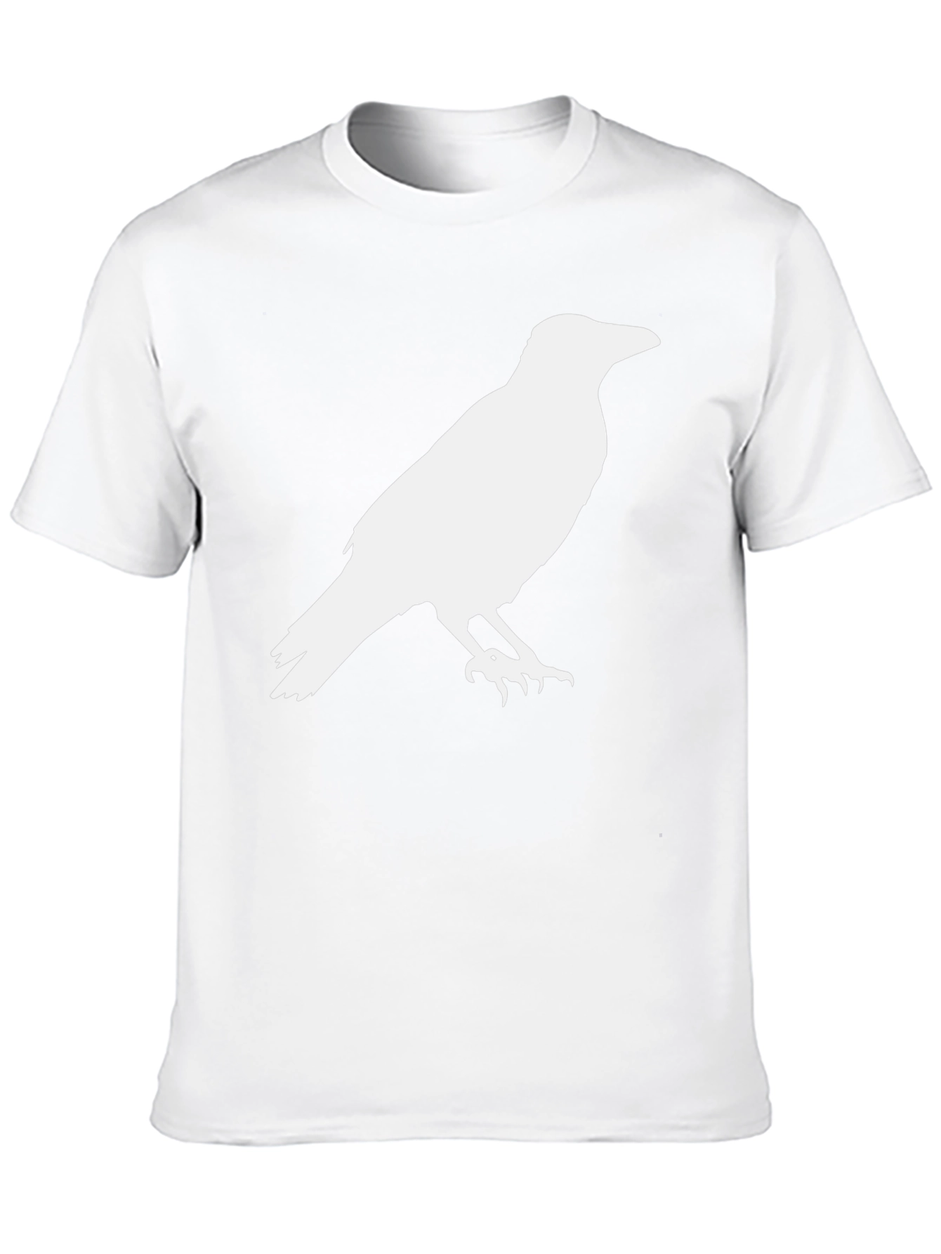 Raven Silhouette Black T-Shirt