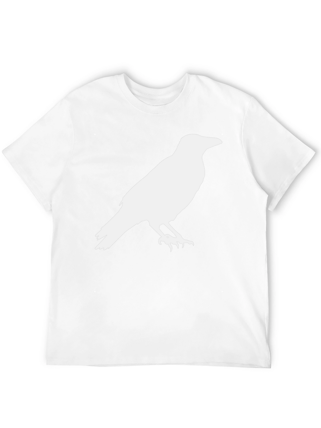 Raven Silhouette Black T-Shirt