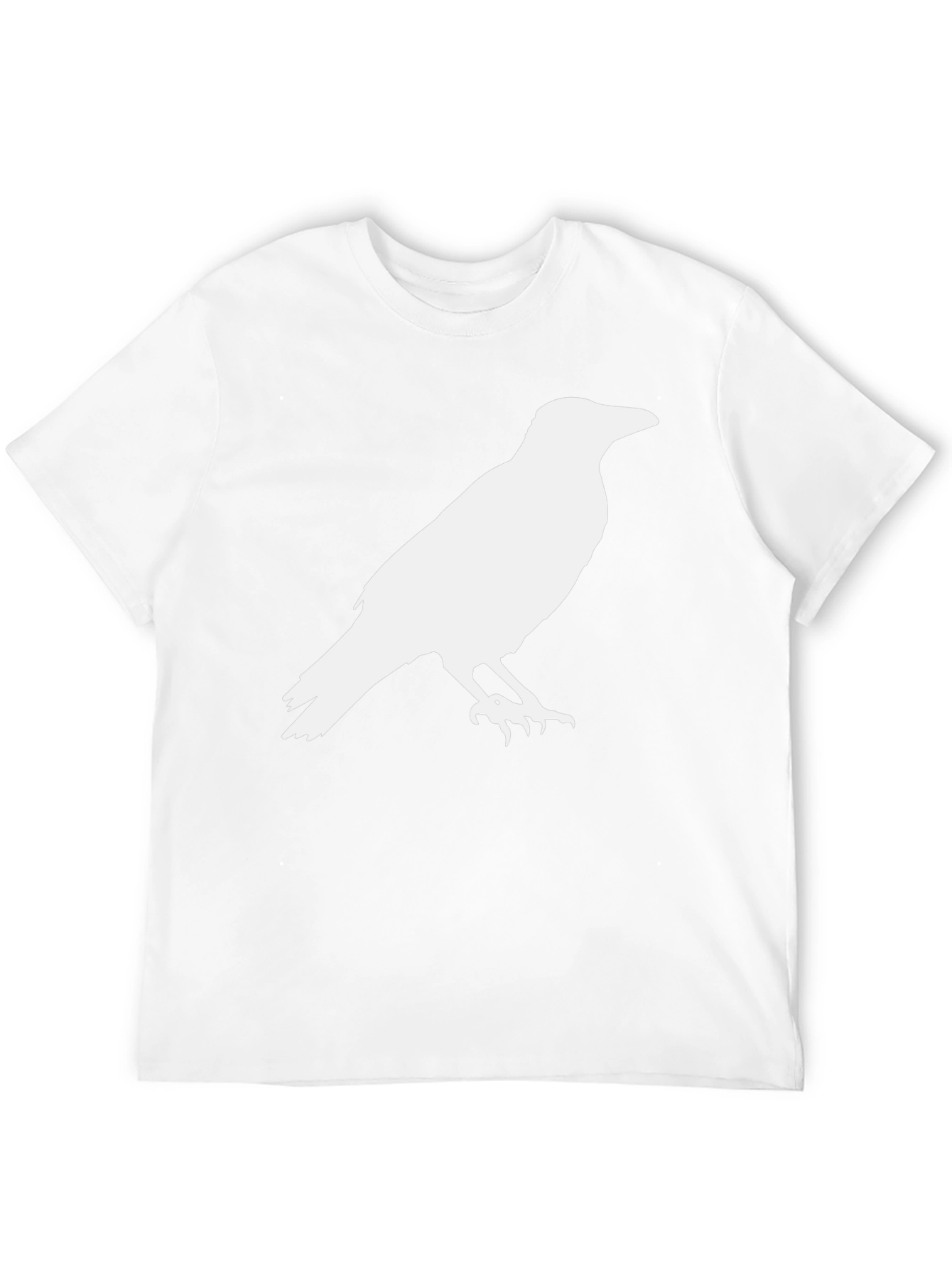 Raven Silhouette Black T-Shirt