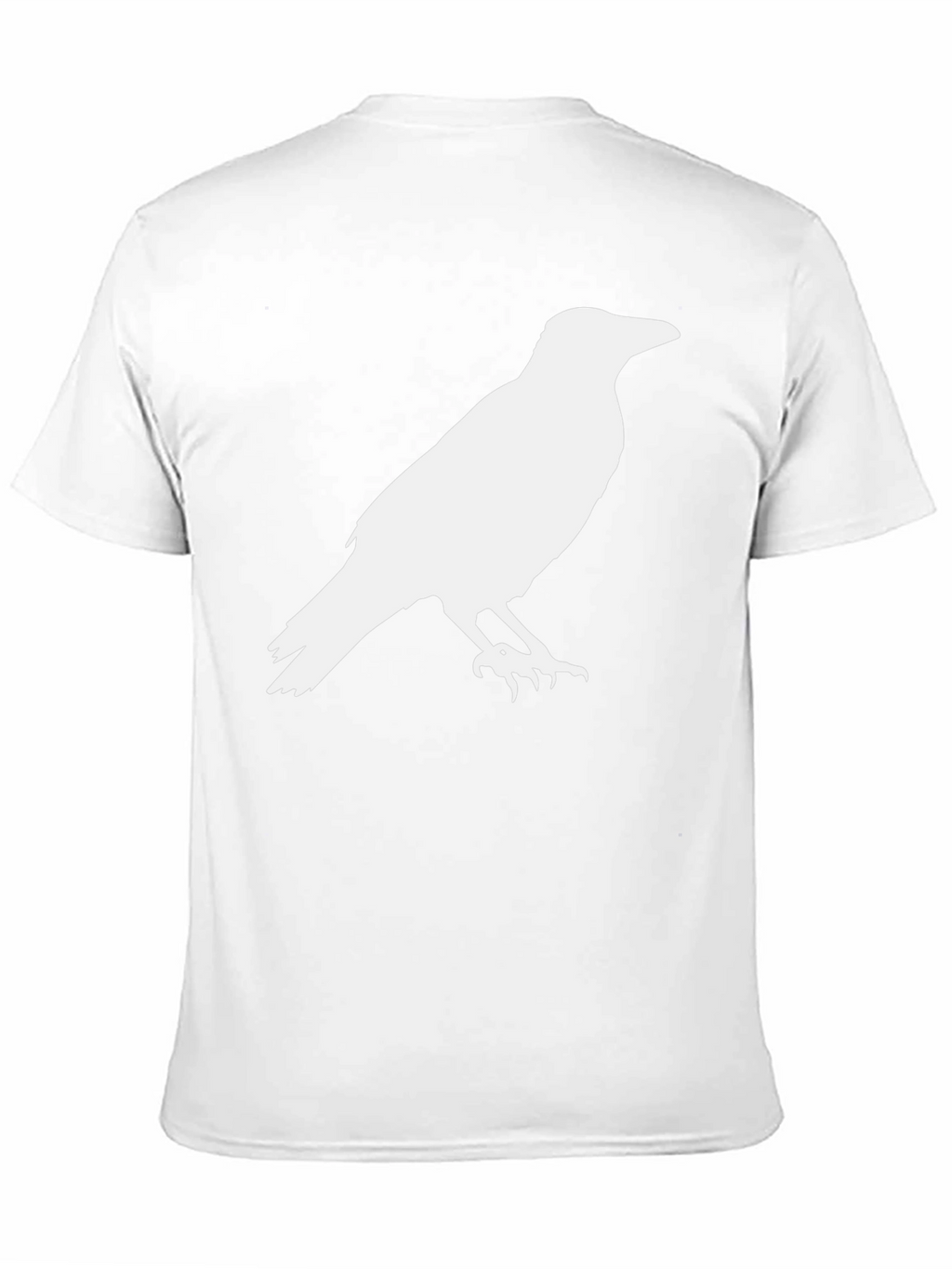Raven Silhouette Black T-Shirt