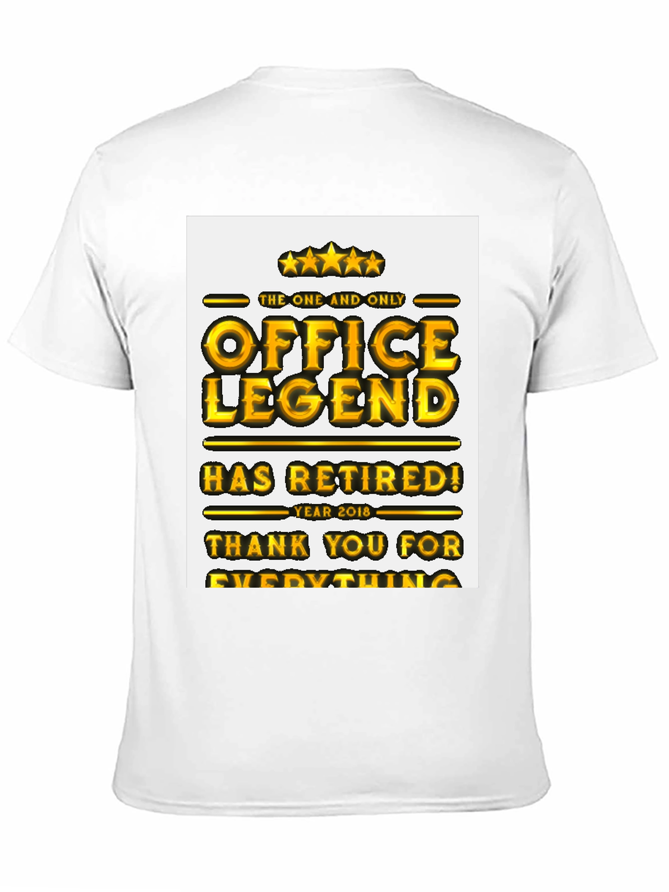 Office Legend Retirement T-Shirt - 2018