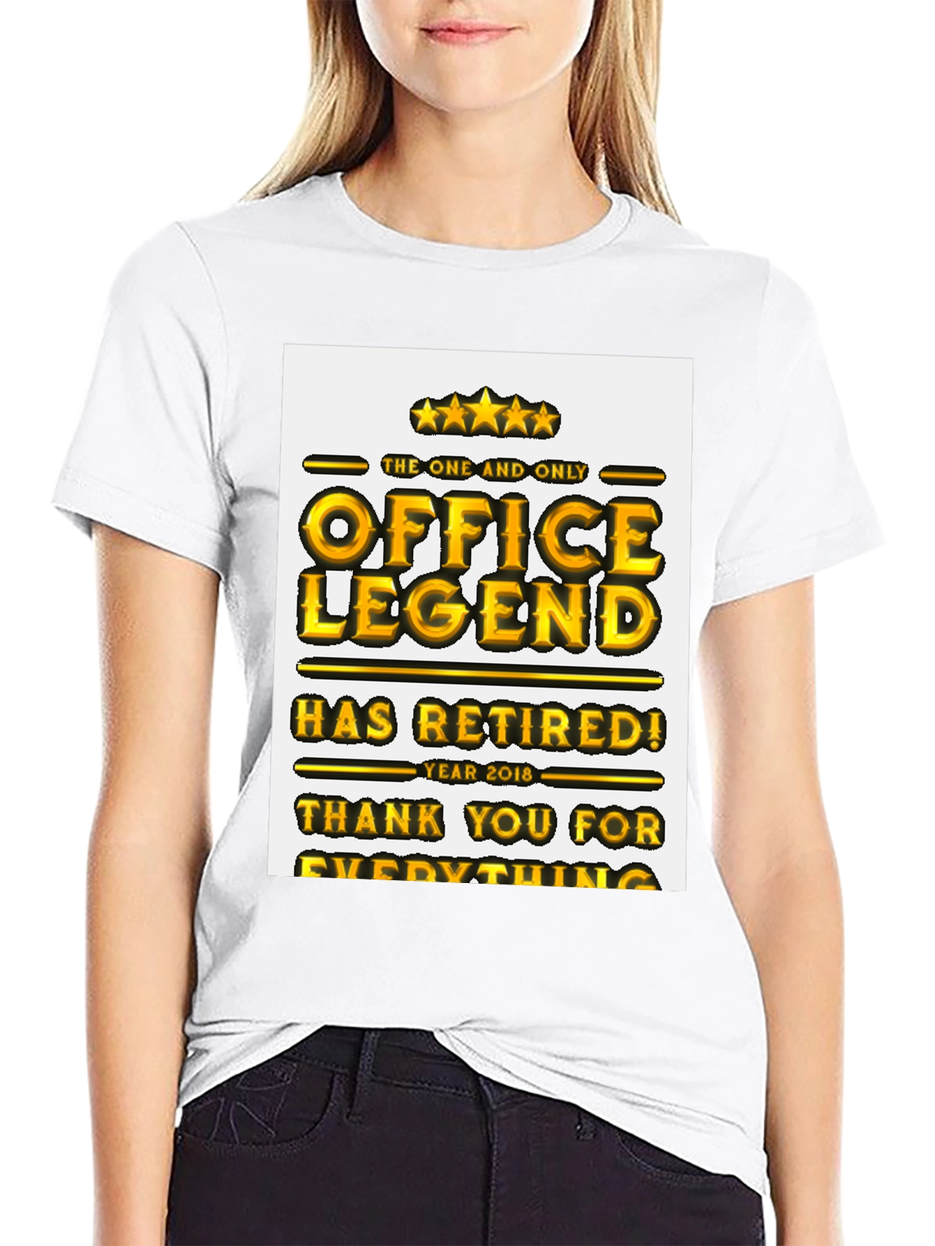 Office Legend Retirement T-Shirt - 2018