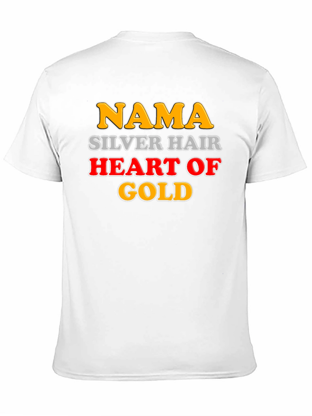 Nama Silver Hair Heart of Gold Novelty T-Shirt