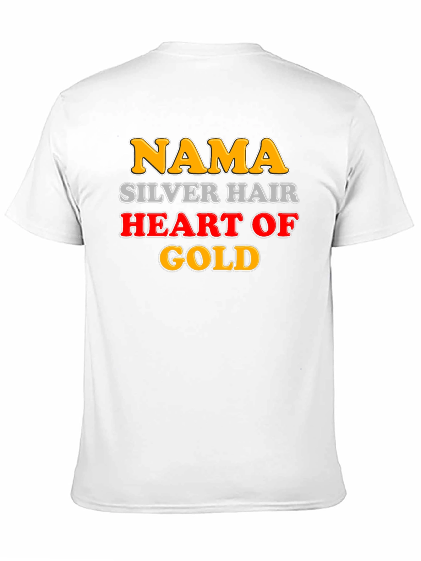 Nama Silver Hair Heart of Gold Novelty T-Shirt